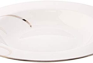 Kate Spade Belle Boulevard Pasta Bowl, 1.20 LB, White