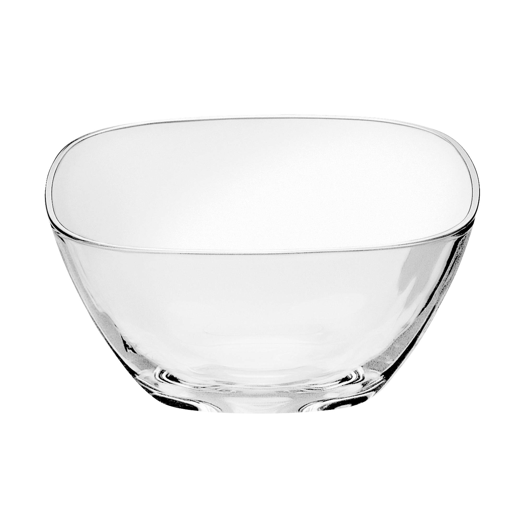 Barski - European Glass - Small Fruit/Nut/Dessert Bowl - 5.5" Square - Set of 6 - Made in Europe