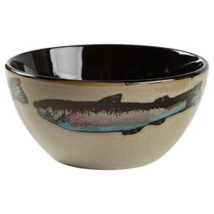 better homes and gardens trout lodge soup cereal bowl