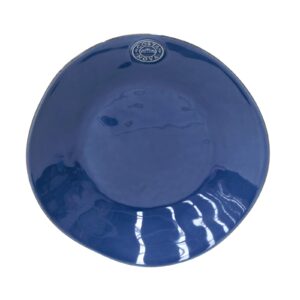 costa nova nop251d soup & pasta plate, curry plate, approx. 10.2 inches (26 cm), denim, dishwasher safe, microwave safe
