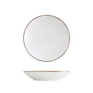 fortessa d&v salt serena coupe bowl, 8.875-inch, set of 4, white