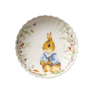 villeroy & boch spring fantasy medium max bowl for sweets, premium porcelain, 24 x 4.5 cm, multi-colour, 24 x 4.5 cm