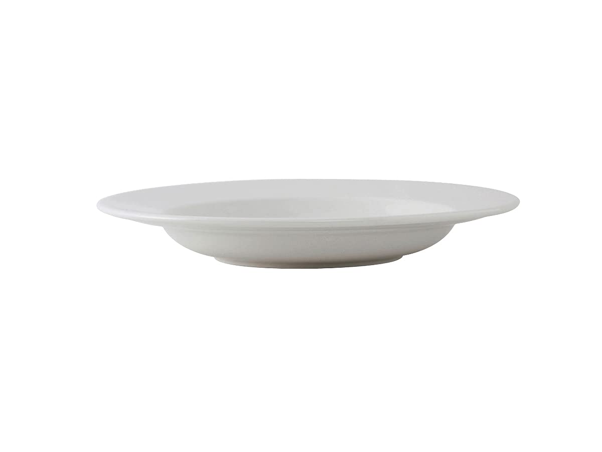 Tuxton China Pasta Bowls, ALD-112, 15-1/2 oz., 11-1/4" Dia. x 1-5/8" H, Round, Microwave & Dishwasher Safe, Oven Proof, Fully vitrified, TuxCare, Healthcare, Alaska/Colorado, (PACK OF 12)