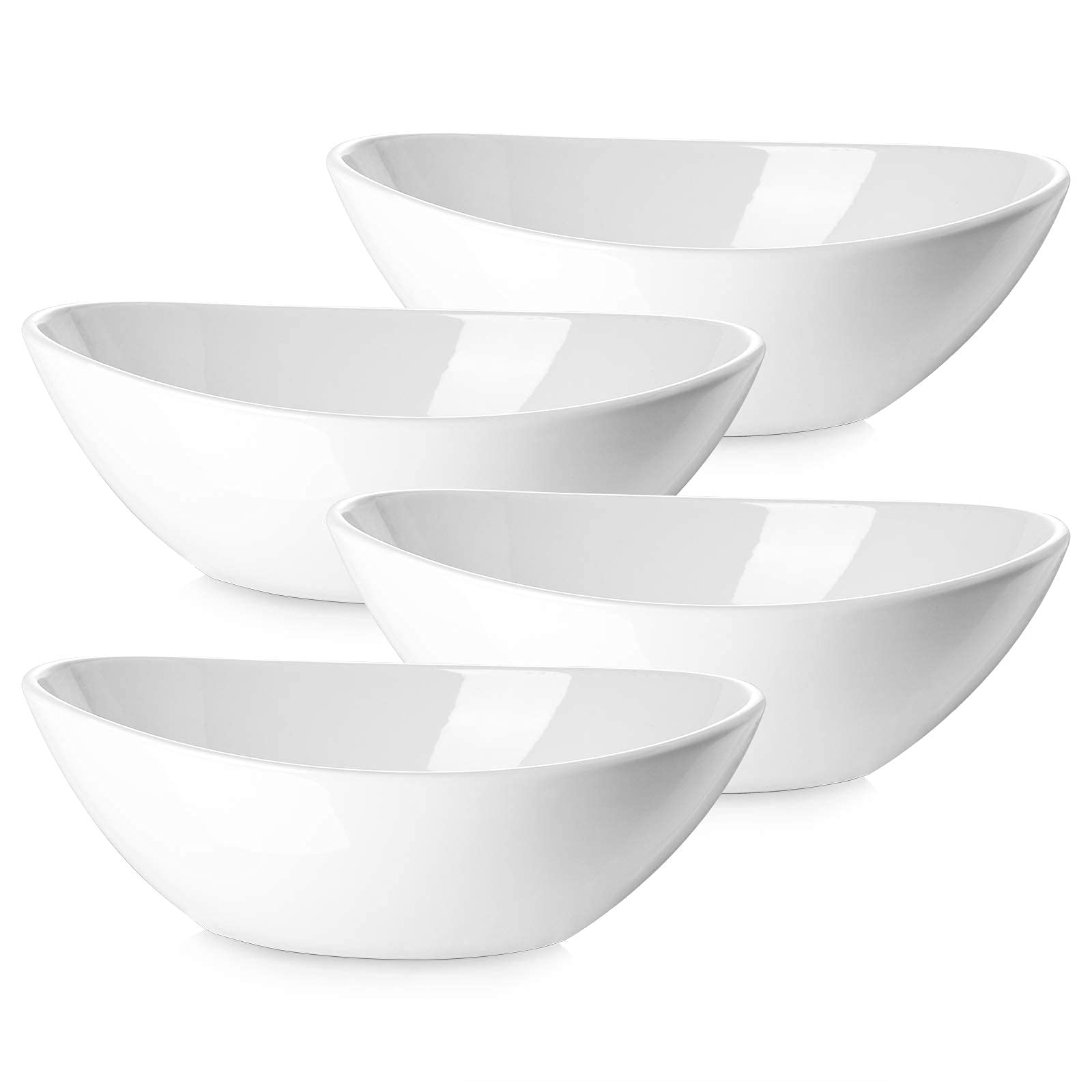 DOWAN Bundle 3 OZ Dipping Bowls with Handles and 36 OZ Salad Bowls