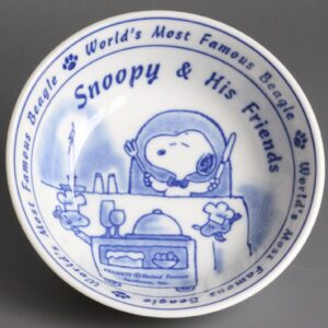 シミズ陶業(Shimizutougyou) Cooking Snoopy Bowl Set of 2