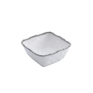 Pampa Bay Set the Table Square Cereal/Soup Bowl