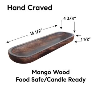 Hand-crafted wooden dough bowl can be used for home decor. Candle safe wooden bowl. Can be used for fruits,bread,vegetables. Food Safe. Unique rustic wood bowls.