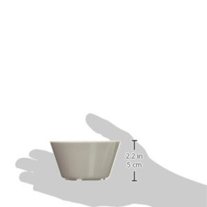 Winco MMB-8W Melamine Bouillon Cup, 8-Ounce, White, Medium (Pack of 12)