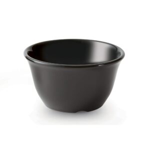 g.e.t. bc-70-bk melamine bouillon cup/bowl, 7 ounce, black (set of 12)