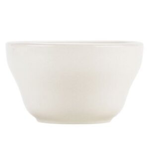 cac rec-46 american white (ivory / eggshell) wide rim 6 oz. rolled edge china bouillon cup - 36 / ca