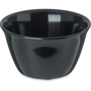 carlisle 4354003 dallas ware 8 oz. black bouillon cup - 24 / cs