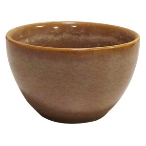 get high-strength ceramic bouillon cup, 8.8 ounce, caramel (set of 12)