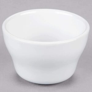 restaurant value, stoneware narrow rim (7.25oz bouillon cup, bright white)
