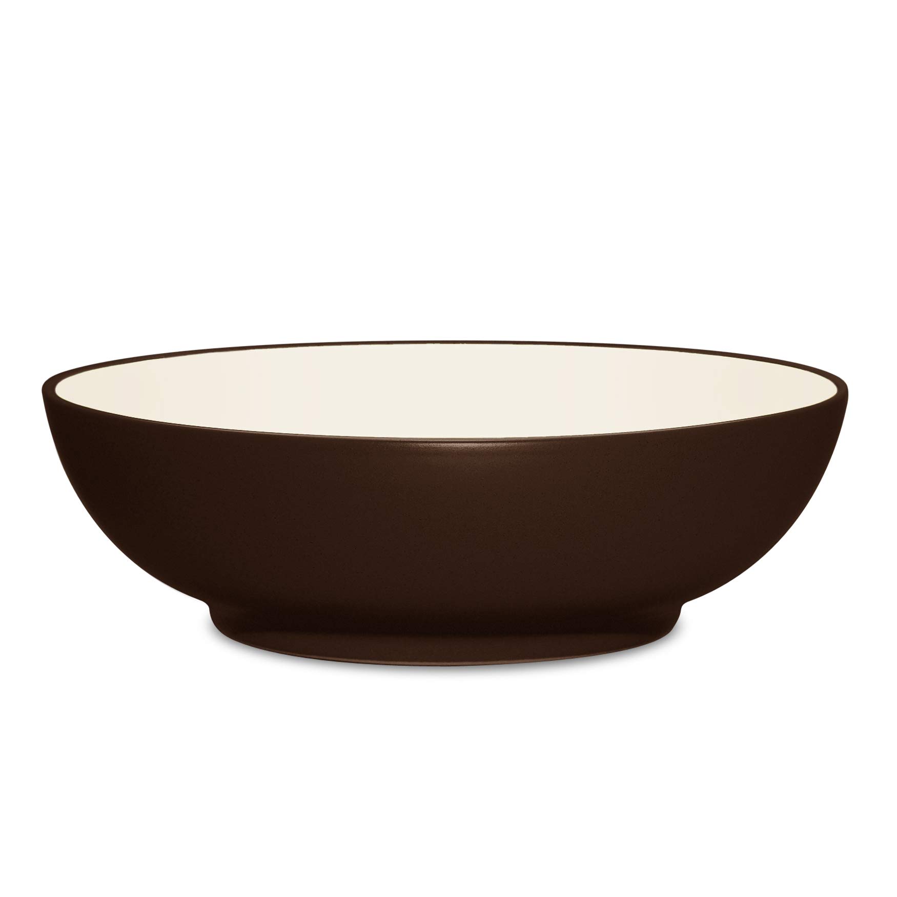 Noritake Colorwave Chocolate Bowl, Soup/Cereal, 7", 27 oz., Set of 4 in Brown