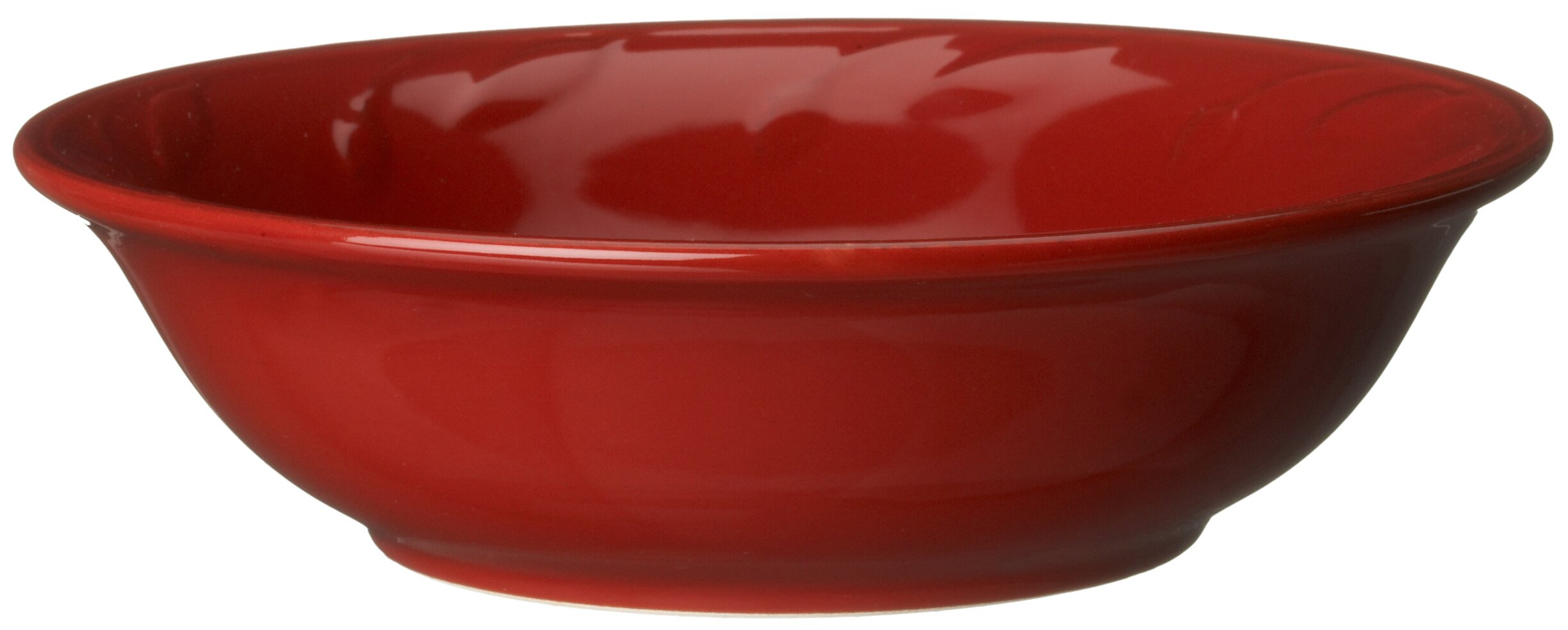 Signature Housewares Sorrento Collection 16-Ounce Cereal Bowl, Ruby Antiqued Finish