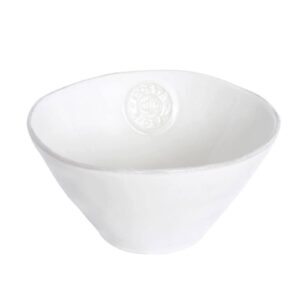 costa nova nos151w bowl, 6.3 inches (16 cm), white, dishwasher safe, microwave safe