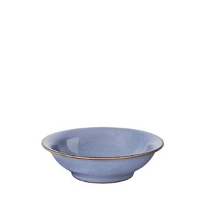 denby usa heritage fountain small shallow bowl, multicolor