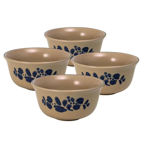 Pfaltzgraff Folk Art Deep Soup/Cereal Bowl (24-Ounce, Set of 4)