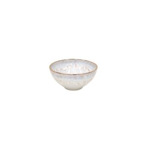 casafina ceramic stoneware 22 oz. soup & cereal bowl - taormina collection, white & gold | hand-painted 18-karat gold rim dinnerware | food safe glazing | restaurant quality tableware