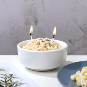 Macaroni Macaroni and Cheese Pasta Bowl Scented Candle Ritual Gift for Your Lovers Friends