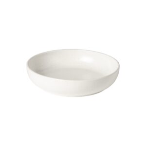 casafina ceramic stoneware soup & pasta bowl - pacifica collection, salt (white) | microwave & dishwasher safe dinnerware | food safe glazing | restaurant quality tableware