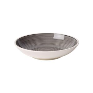 villeroy & boch manufacture gris pasta bowl, 37 oz/9.25 in, gray
