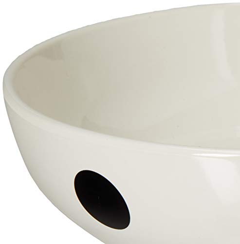 Kate Spade New York Deco Dot Pasta Bowl, 1.45 LB, White