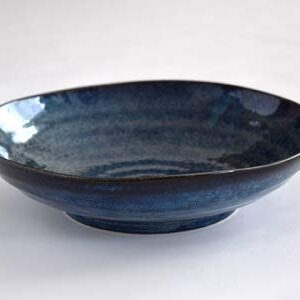 Zen Table Japan Yohen Dark Blue Pasta Bowls Set of 2 Made in Japan