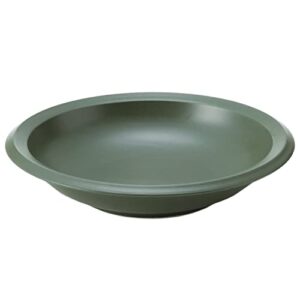 tamaki air stack t-954041 curry & pasta, green, diameter 8.7 x height 1.6 inches (22 x 4 cm), microwave & dishwasher safe