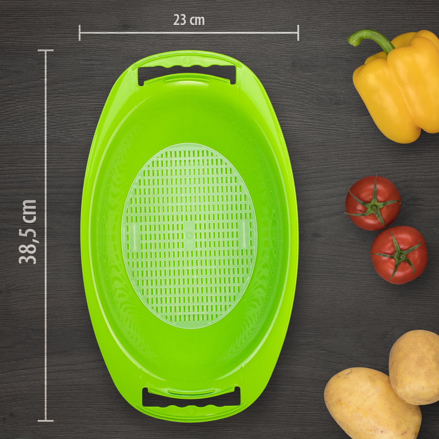 Authentic Börner V-Slicer Bowl (Green)