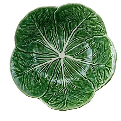 Bordallo Pinheiro Cabbage Green Tall Salad Bowl
