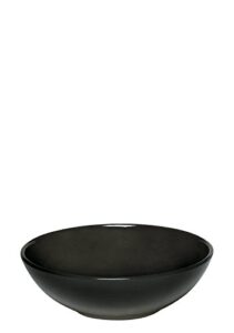 emile henry 6" x 2" individual salad bowl | charcoal