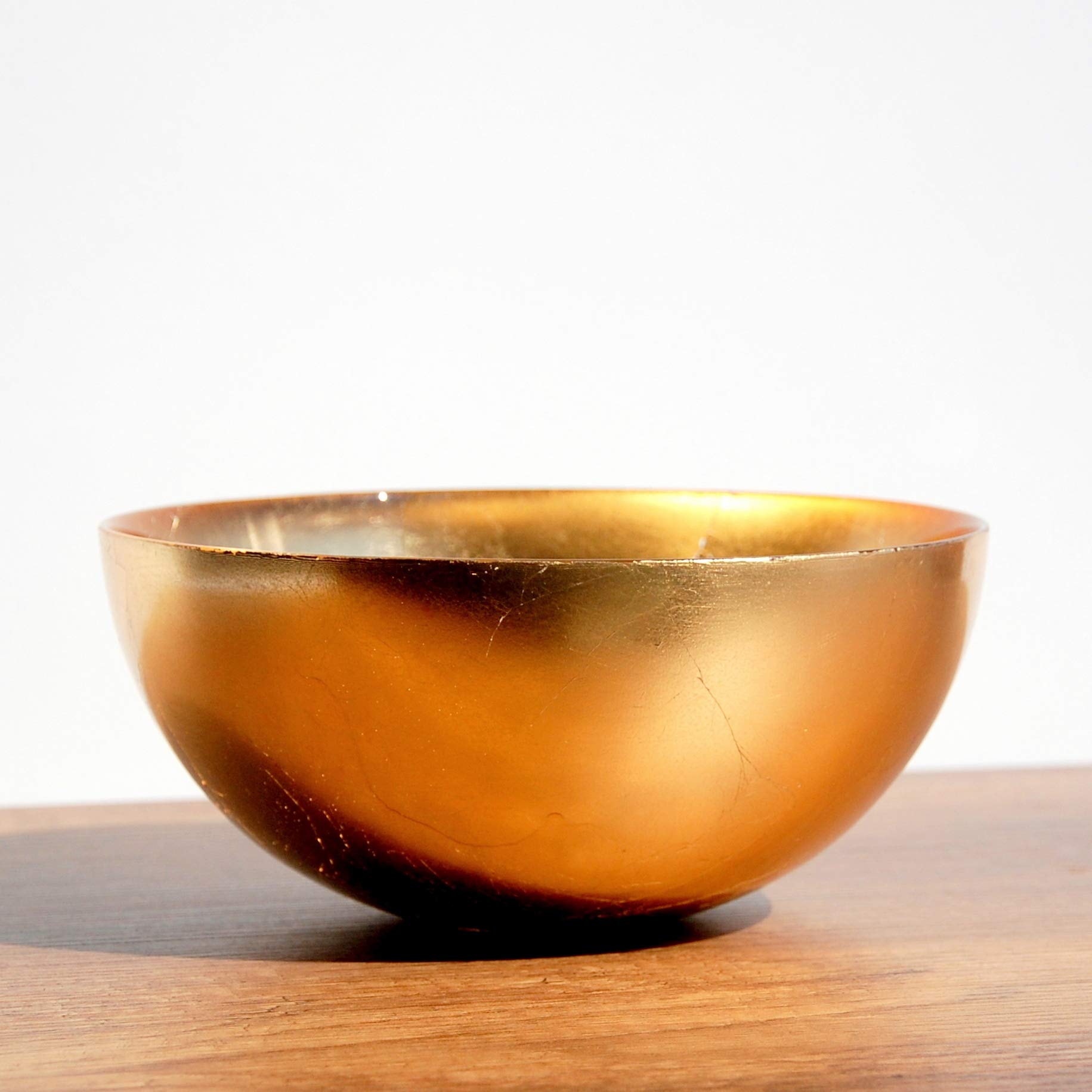 Red Pomegranate Gilt Premiere Gilded Bowl, 8", Gold