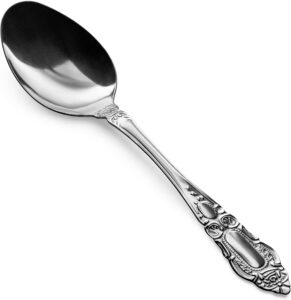 bistras dinner spoons, stainless steel table spoons, flatware (set of 12)