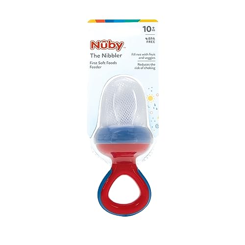 Nuby Nibbler with Travel Cover, Colors May Vary