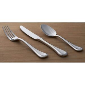 Oneida Virage 20 Piece Everyday Flatware Set, Service for 4, 18/0 Stainless Steel, silverware set