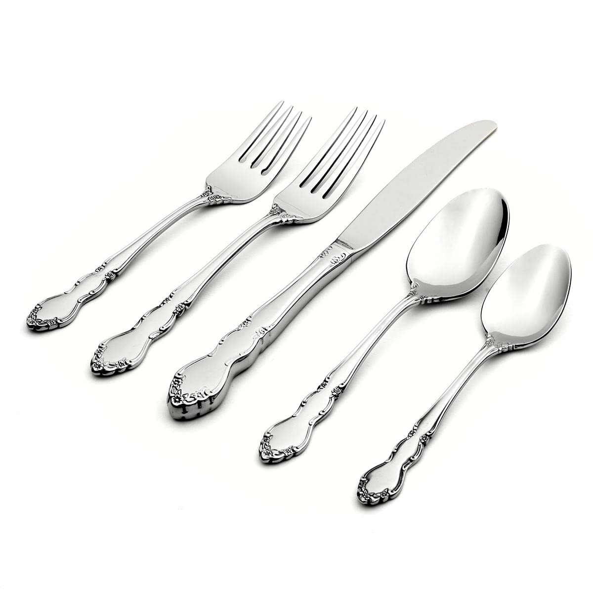 Oneida 2766020Al20 Dover 20 Piece Fine Flatware Set, Service For 4