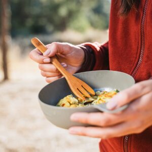 TO GO WARE Bamboo Reusable Forks | No BPA or Phthalates | Dishwasher-Safe | Nonstick Surface Safe | Made from Durable, Sustainable Materials | Eco-Conscious Utensils | Pack of 5