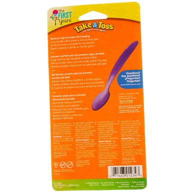 First Years Take & Toss Infant Spoons 12ct