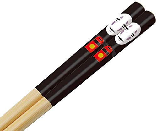 Spirited Away Bamboo Chopstick -Anti-Slip Grip for Ease of Use - Authentic Japanese Design - Lightweight, Durable and Convenient - No-Face