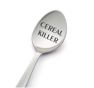 lyf collection cereal killer spoons - perfect cereal lover gift-cereal spoon best teenager gifts on the market - crafted
