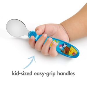 Disney Minnie Mouse Toddler Forks and Spoons Bundle - 6 Pieces - Dishwasher Safe Utensils
