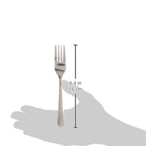 Winco 12-Piece Dominion Salad Fork Set, 18-0 Stainless Steel, Silver