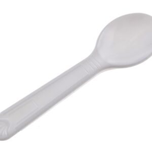 Mini Plastic Tasting Spoons And Ice Cream Spoons (Pack with 100 spoons)