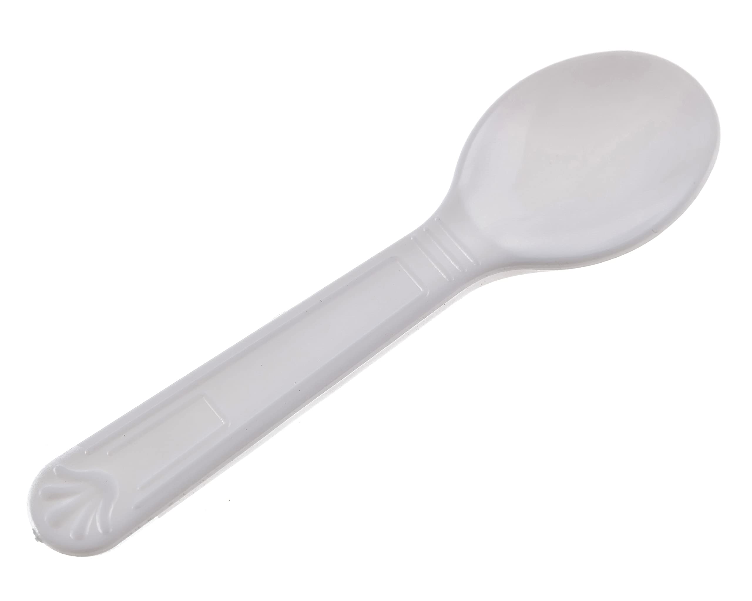 Mini Plastic Tasting Spoons And Ice Cream Spoons (Pack with 100 spoons)