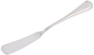 winco deluxe pearl 12-piece butter spreader set, 18-8 stainless steel