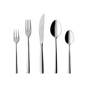 villeroy & boch piemont cutlery set, 42x27x5cm, metal