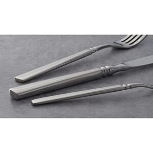 Oneida Easton Fine Flatware Teaspoons, Set of 4 , 18/10 Stainless Steel, Silverware Set, Dishwasher Safe