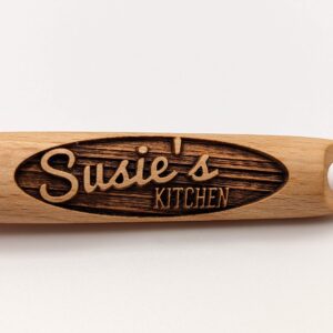 Personalized Wooden Spoon, Engraved Wooden Spoon, Personalized Spoon, Wooden Spoon, Gift for Her, Baking Gift, Cooking Gift, Engraved Spoon, Custom Spoon, Personalized Spoon