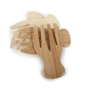 Core Bamboo Set of 2 Classic Salad Hands, Dark